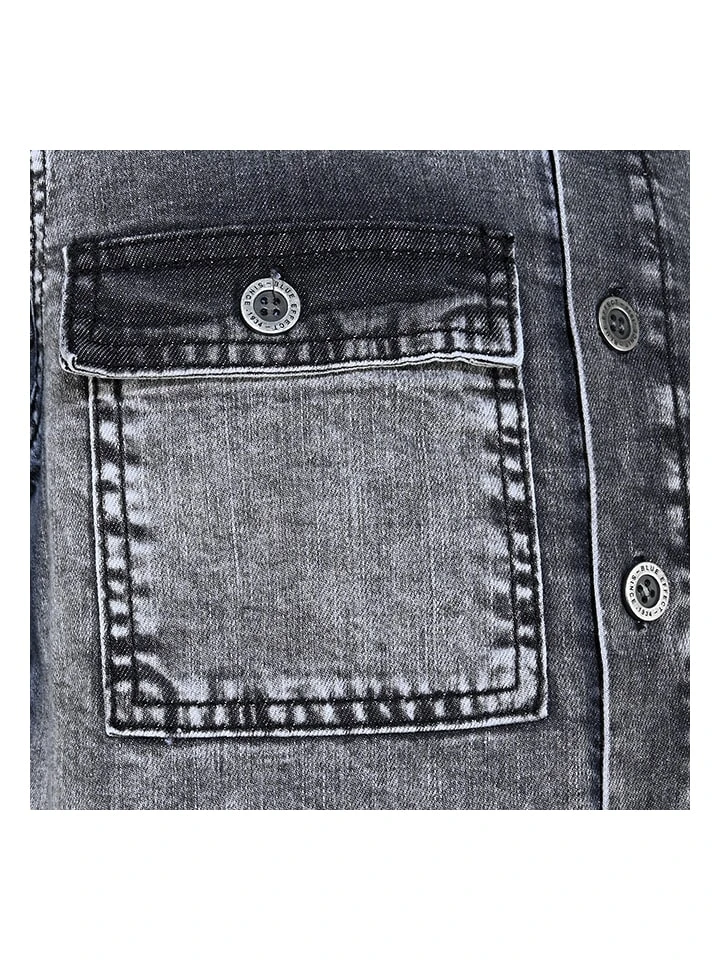 Blue Effect Hemd In Schwarz 2 Blue Effect Hemd In Schwarz – Bild 2