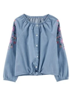 Carter's™ Bluse In Hellblau