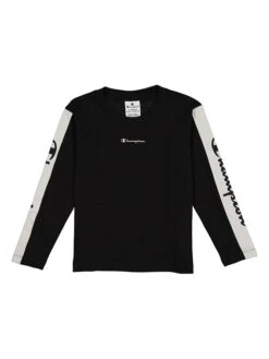Champion Longsleeve In Schwarz