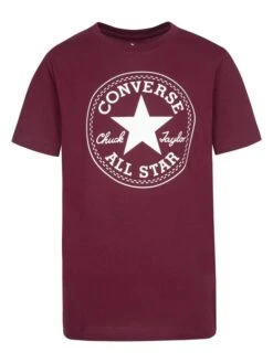 Converse Shirt In Bordeaux