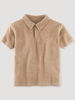 Frottee-Poloshirt In Beige -OshKosh Verkäufe hessnatur frottee poloshirt in beige 1