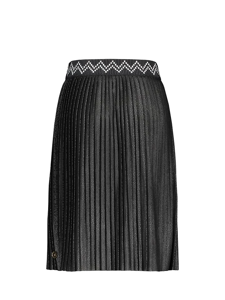 Plissee-Rock In Schwarz 2 Plissee-Rock In Schwarz – Bild 2