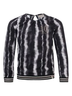 Bluse In Schwarz/ Weiß