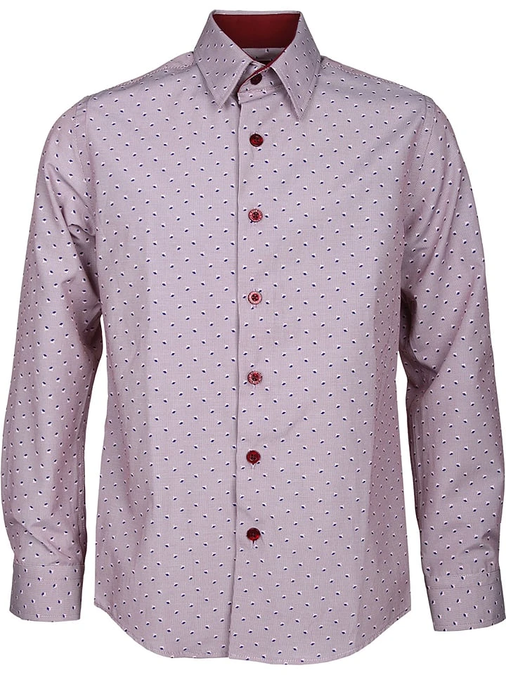 Hemd - Slim Fit - In Bordeaux 1 Hemd - Slim Fit - In Bordeaux