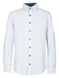 Hemd - Slim Fit - In Petrol