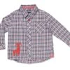 Jungen Hemd "SHIRT CAPRICORN MICK" In Rot/Grau