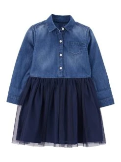 OshKosh Jeanskleid In Blau