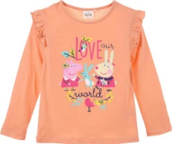 Peppa Pig Langarmshirt , Organic Cotton