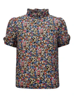 Bluse "Jolene" In Schwarz