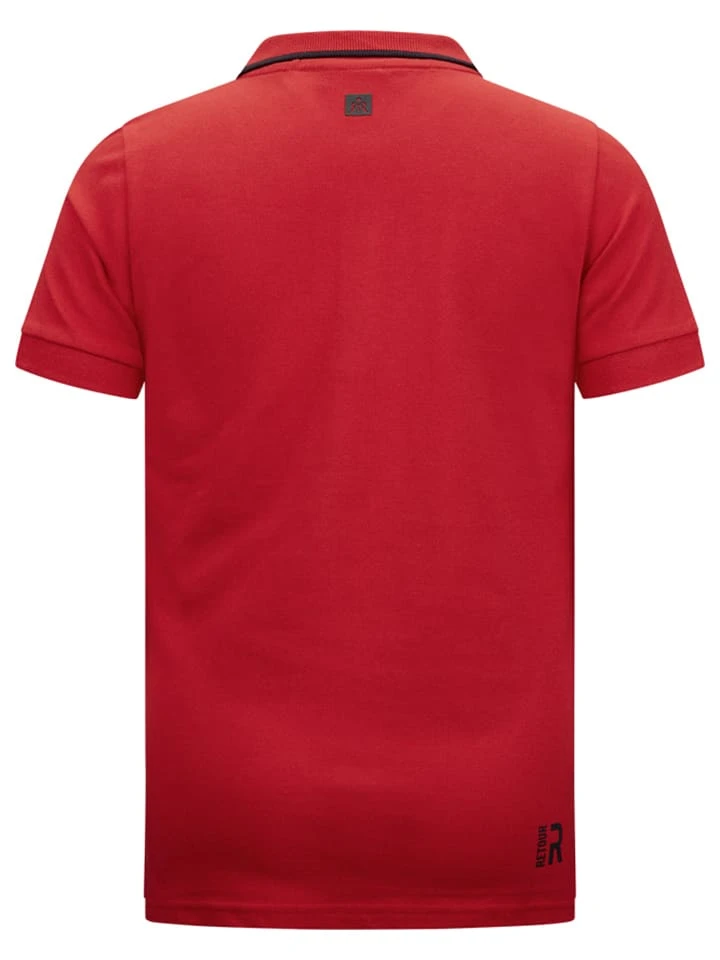 Poloshirt "Nigel" In Rot 2 Poloshirt "Nigel" In Rot – Bild 2