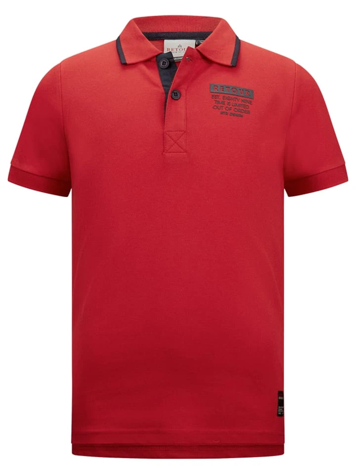 Poloshirt "Nigel" In Rot 1 Poloshirt "Nigel" In Rot