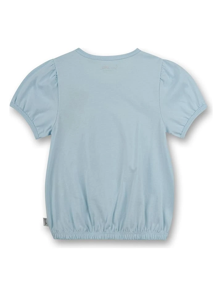 Shirt "Flower" In Hellblau 2 Shirt "Flower" In Hellblau – Bild 2