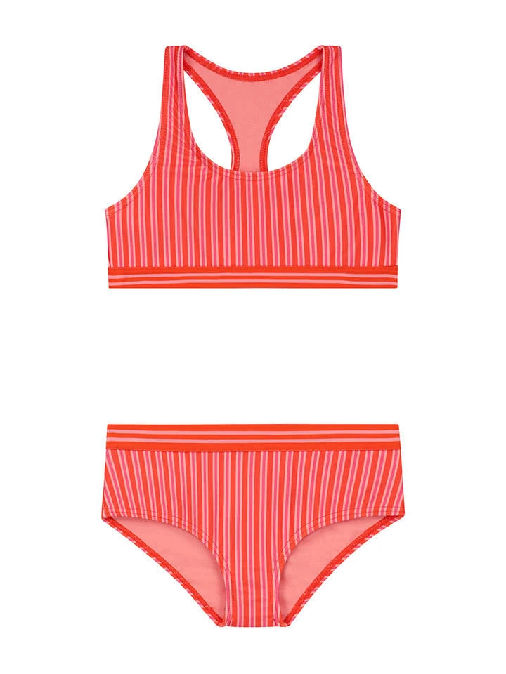 Shiwi Bikini "Charlie" In Rot/ Pink 1 Shiwi Bikini "Charlie" In Rot/ Pink