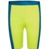TROLLKIDS Badehose "Kvalvika" In Limegelb/Petrolblau