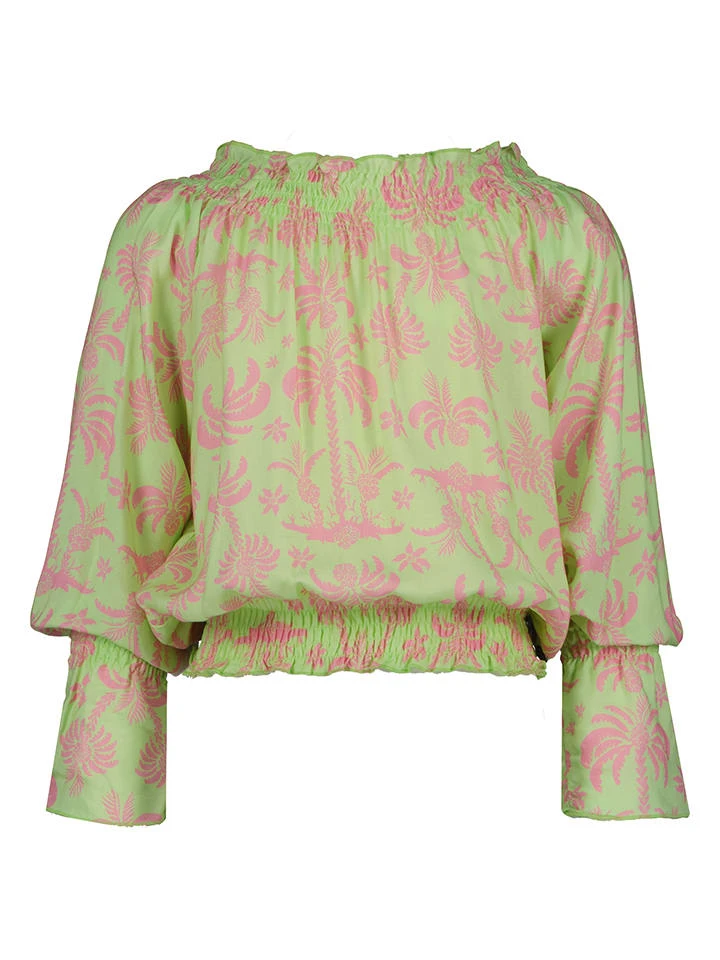 Vingino Bluse "Jenny" In Grün/ Rosa