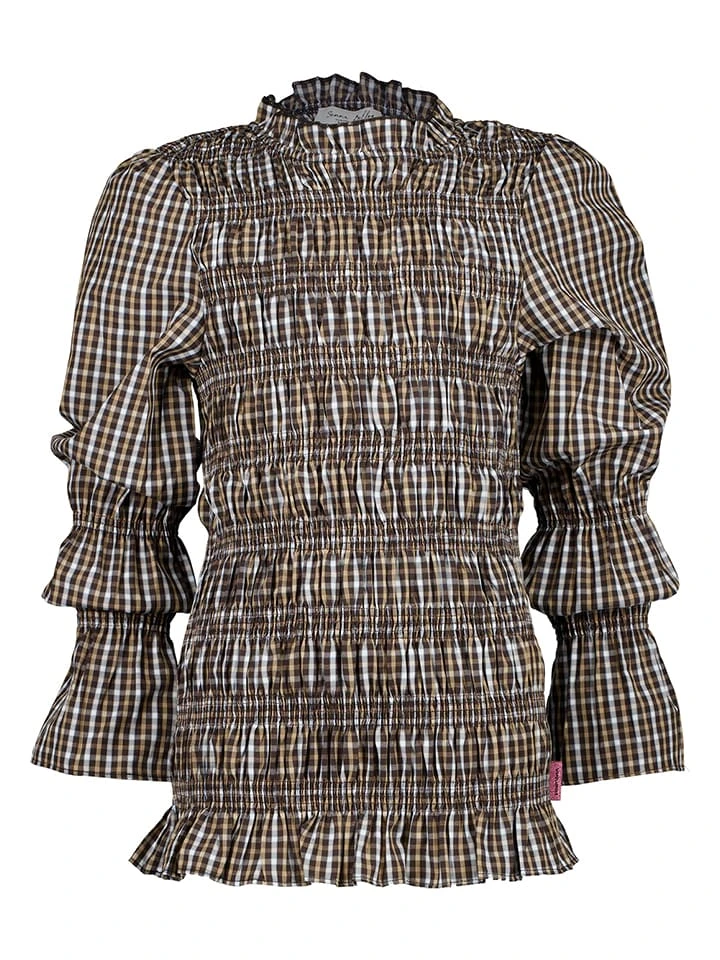 Vingino Bluse "Lorna" In Braun 1 Vingino Bluse "Lorna" In Braun