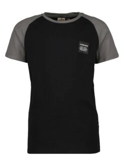 Vingino Shirt "Henson" In Schwarz/ Grau